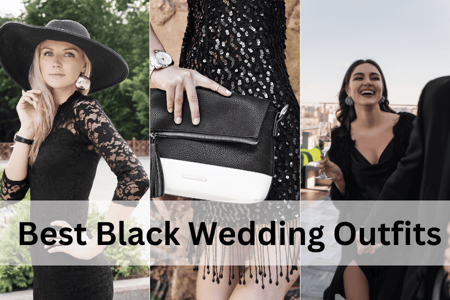 Black Wedding Outfits
