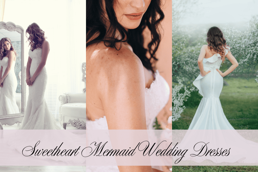sweetheart mermaid wedding dresses