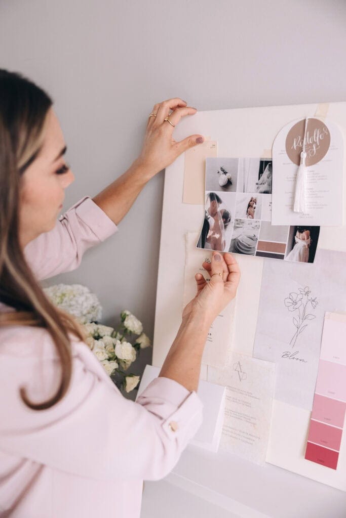 wedding mood board