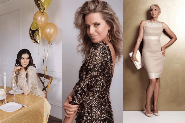 gold mother of the bride dresses