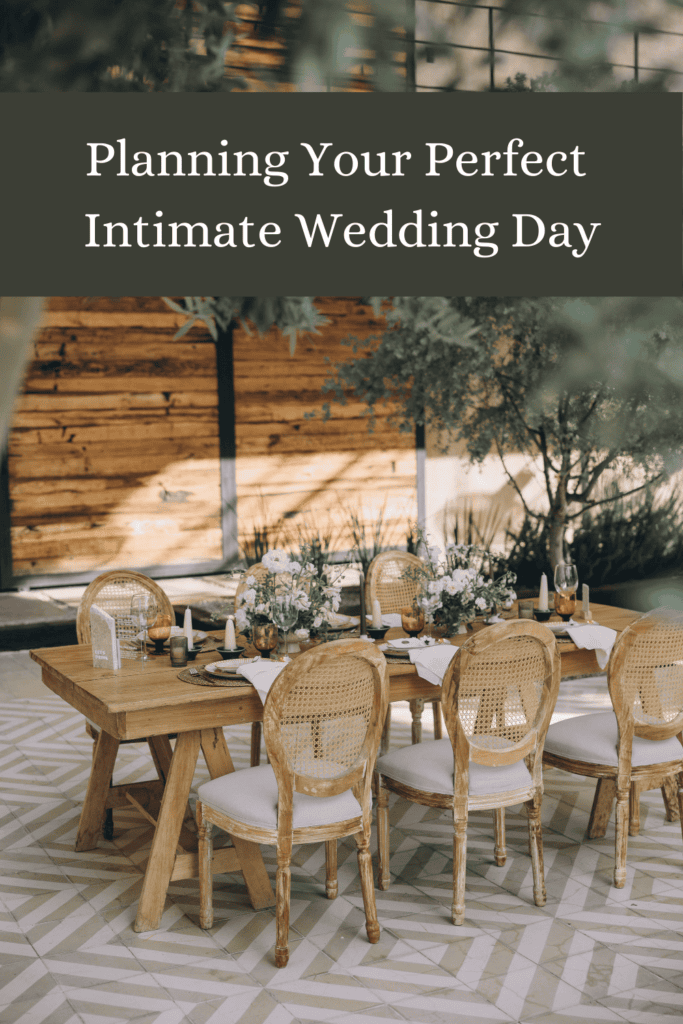 planning a small wedding