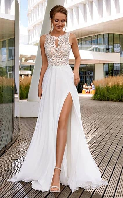 affordable elopement dress